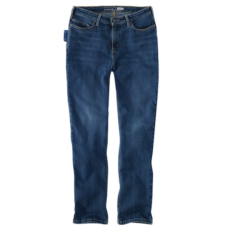 Carhartt Women's BD5383 W RF RlxdFit Jean 24 TLL Denim Relaxed Willow BD5383-W / 105383-H6424TLL